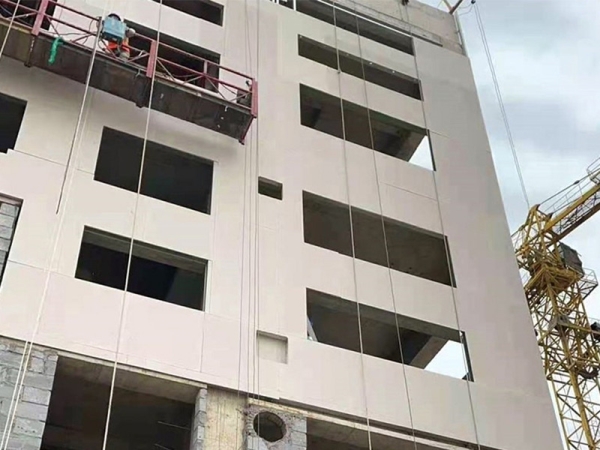 工厂泄爆墙施工